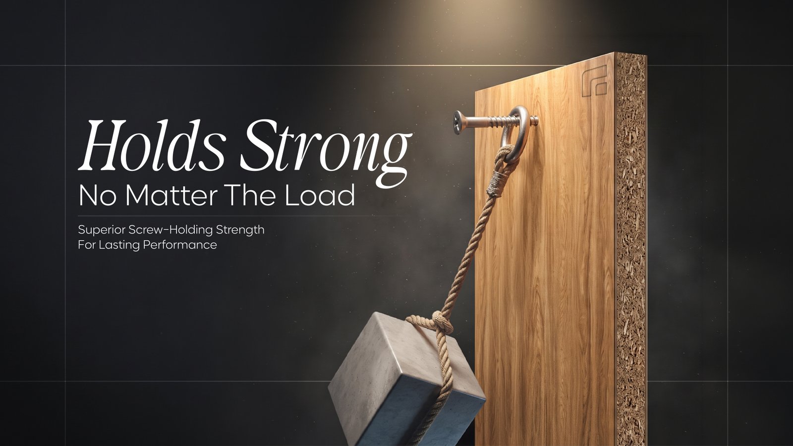 Holds Strong No Matter The Load — Superior Screw-Holding Strength For Lasting Performance